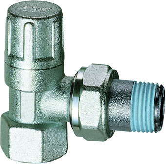 Вентиль запорный 3/4" ВР, угловой FAR