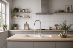 Смеситель для кухни HANSEN HL15082, с подключением к фильтру, хром