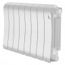 Радиатор биметаллический Royal Thermo Infinity 300 Bianco Traffico 8 секций, нижнее подключение VR80