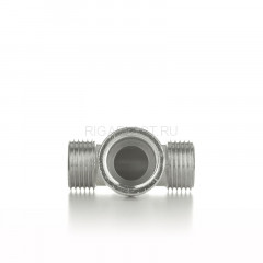 Тройник равнопроходной ELSEN НВН 1/2", латунь с оловянным покрытием (TIN), EBF09.12T