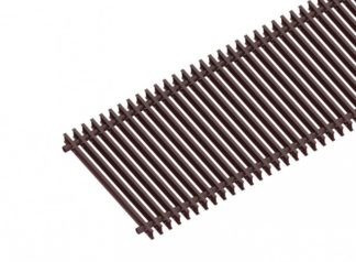 Решетка рулонная SGL-34-700/Brown Itermic