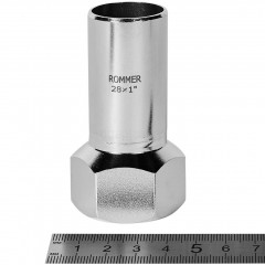 Вставка переходная ROMMER НПр-ВР 28 мм x 1" из нержавеющей стали, RSS-1023-000281