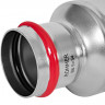 Муфта переходная ВПр-НПр 88,9х54 из стали нержавеющей, прессовой ROMMER RSS-1020-008854