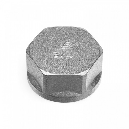 Заглушка ВР 3/4" с покрытием TIN CN ELSEN EBF.02.34T