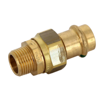 Муфта пресс-Н 18х1/2" с разъемным соединением Sanpress SC-Contur Viega 283360