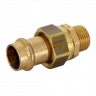 Муфта пресс-Н 18х1/2" с разъемным соединением Sanpress SC-Contur Viega 283360