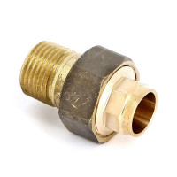 Разъемное соединение пайка-Н 15х1/2" с плоским уплотнением Viega 109806