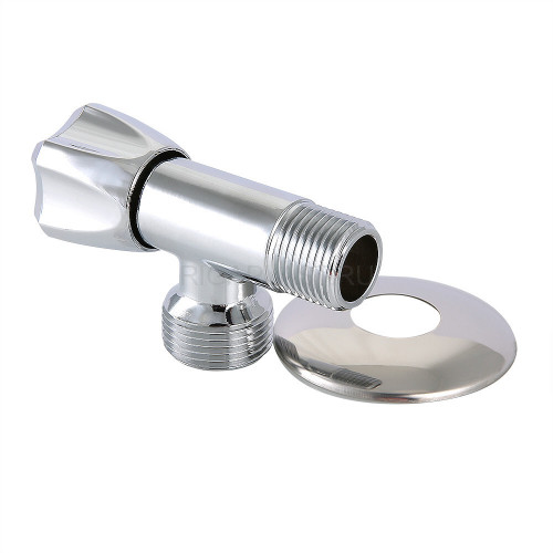 Вентиль угловой для подключения бытовой техники 1/2" х 3/4" VT.240.N.0405