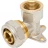 Угольник с креплением обжим-ВР 20х1/2" Millennium MUK1220