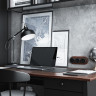 Розетка с заземлением Werkel Vintage (черный матовый W5871051
