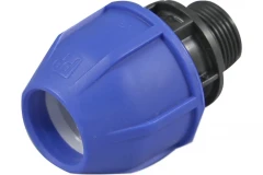 Муфта компрессионная с наружной резьбой ПНД 25х1" Millennium PFMM2510
