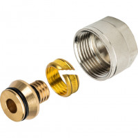 Фитинг компрессионный для труб PEх-AL-PEх 16х2,0х3/4" STOUT SFC-0021-001620