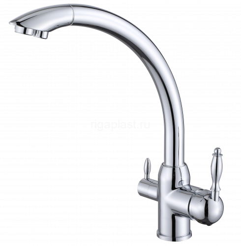 Смеситель для кухни HANSEN HL15083, с подключением к фильтру, хром