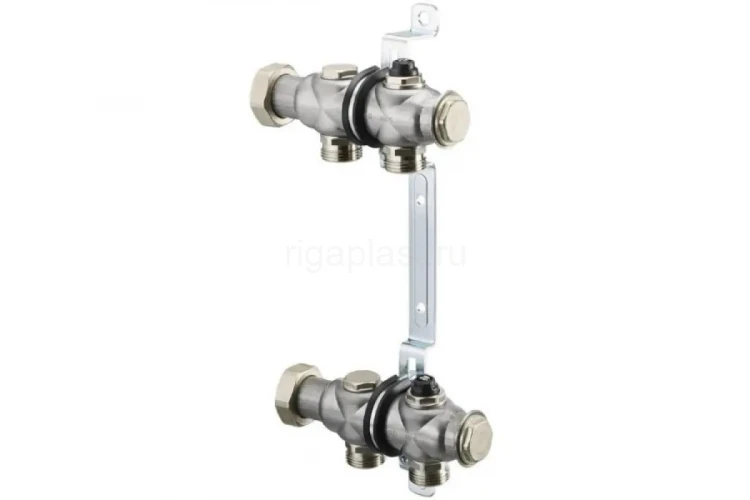 Коллектор из нержавеющей стали Multidis SH 1" на 2 контура 3/4" ЕК Oventrop