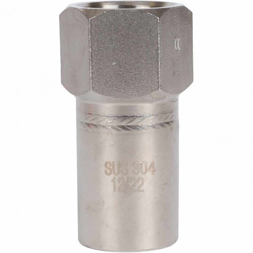 Вставка переходная ROMMER НПр-ВР 28 мм x 3/4" из нержавеющей стали, RSS-1023-002834
