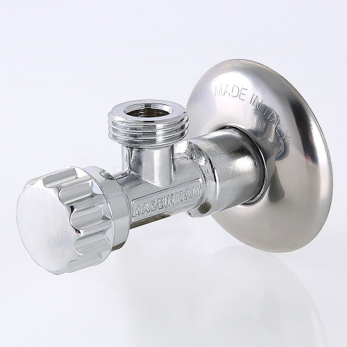 Вентиль для подключения сантехнических приборов 1/2" х 3/8" VT.281.GBC.0403