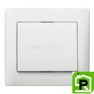 Переключатель 1кл промежуточный Legrand Galea Life - белый
