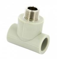 Тройник с наружной резьбой PP-R 20х1/2" FV-Plast AA254020012