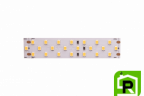 Лента светодиодная LUX, 2835, 252 LED/м, 24 Вт/м, 24В, IP33, Теплый белый (2700K)