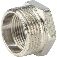 Футорка STOUT 1"×3/4", никелированная, SFT-0029-000134