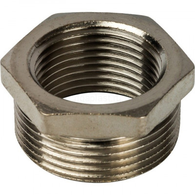 Футорка 1 1/2"х1 1/4", никелированная STOUT SFT-0029-112114