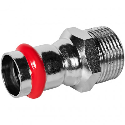 Переходник ROMMER ВПр-НР 22 мм x 1" из нержавеющей стали, RSS-1021-000221