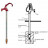 Кран незамерзающий (Гидрант) TIM W-HF0122 3/4"ш- 2.2м