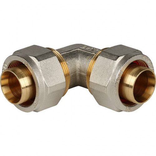 Угольник 90° 32х32 для металлопластиковых труб, винтовой STOUT SFS-0003-003232
