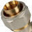 Угольник 90° 32х32 для металлопластиковых труб, винтовой STOUT SFS-0003-003232