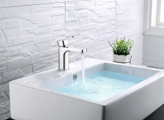 Смеситель для раковины GANZER GZ12115, хром