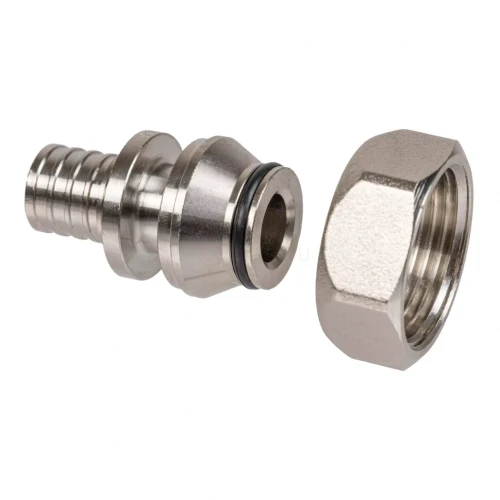 Штуцер аксиальный с накидной гайкой USYSTEMS, 20-G3/4" Евроконус, 1237602