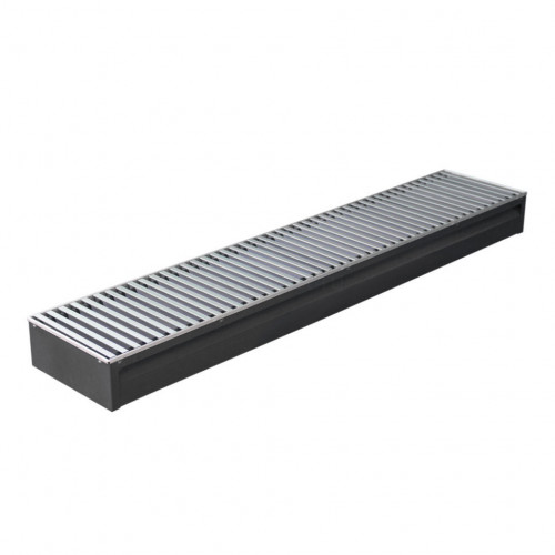 Конвектор внутрипольный водяной Бриз 200-140-2500 с естественной конвекцией КЗТО