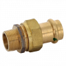 Муфта пресс-Н 22х3/4" с разъемным соединением Sanpress SC-Contur Viega 119133