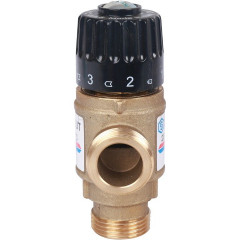 Клапан термостатический смесительный НР 3/4, 20-43°С, KV 1.6 м3/ч STOUT