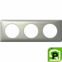 Рамка Legrand Celiane 3-постовая титан 068903