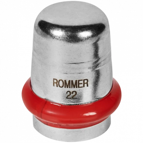 Заглушка ROMMER 22 мм из нержавеющей стали, RSS-0025-000022
