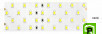 Лента светодиодная LUX, 2835, 280 LED/м, 26 Вт/м, 24В, IP33, Нейтральный белый (4000K)
