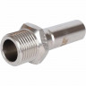 Вставка переходная ROMMER НПр-НР 15 мм x 1/2" из нержавеющей стали, RSS-1024-001512