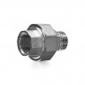 Разъемное соединение прямое американка НВ 1/2" с покрытием TIN CN ELSEN EBF.26.12T