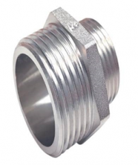 Ниппель переходной никелированный 1 1/2 * 3/4 НР-НР ZEISSLER, ZSr.161.020805