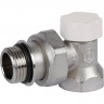 Клапан запорно-балансировочный 1/2 с дополнительным уплотнением, угловой STOUT
