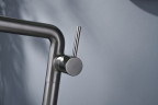 Смеситель для раковины GANZER GZ03116-Q, напольный, графит