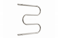 Водяной полотенцесушитель «M» c полочкой ¾" Золотой хром 50/50