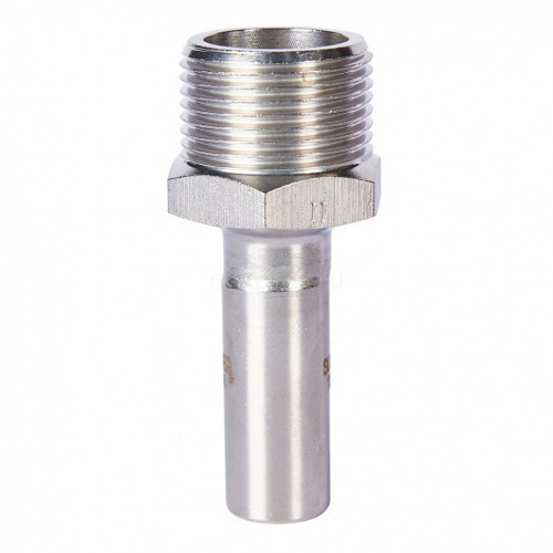 Вставка переходная НПр-НР 15х3/4" из стали нержавеющей, прессовой ROMMER
