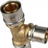 Тройник переходной 32х26х32 для металлопластиковых труб, прессовой STOUT SFP-0005-322632