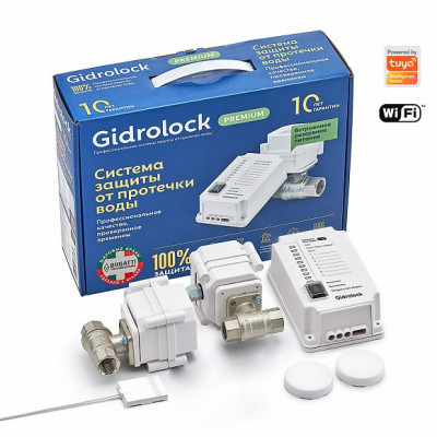 Комплект Gidrоlock Premium PLUS Radio WI-FI ENOLGAS 3/4"
