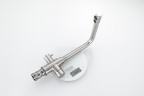 Смеситель для кухни HANSEN HN15085-G, с подключением к фильтру, из нержавеющей стали, сатин