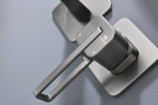Смеситель для раковины GANZER GZ12144-Q, скрытый монтаж, графит