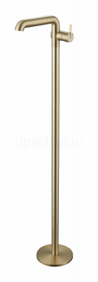 Смеситель для раковины GANZER GZ03116-S, напольный, матовое золото