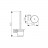 Держатель для туалетного ершика настенный KAISER Vera, хром, KH-1706